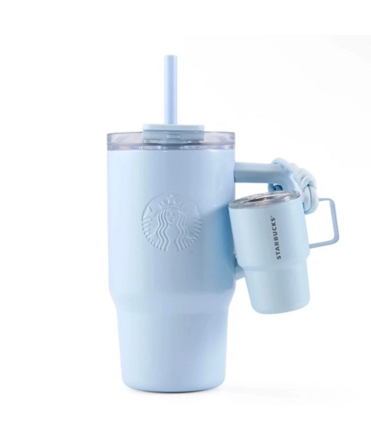 Starbucks China 2026 Underwater Fantasy 21oz SS Tumbler w/ mini Cup Pendant