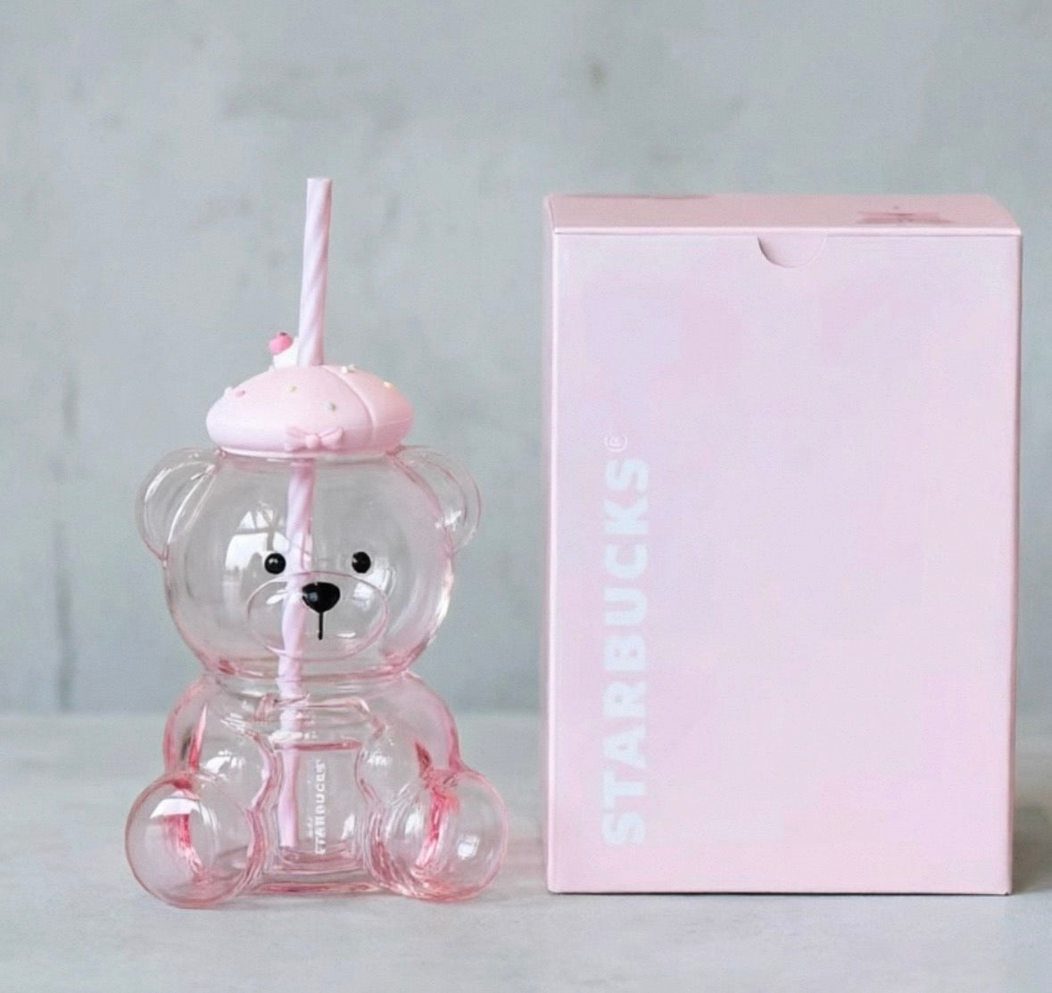 Starbucks 2026 Pink Bear Sweet Party Tumbler – 680ml