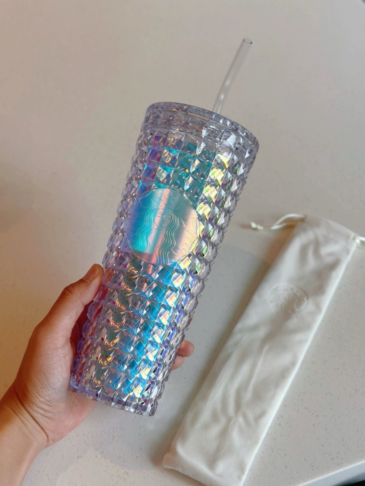 Starbucks Anniversary Ocean Series cold cup 710ml