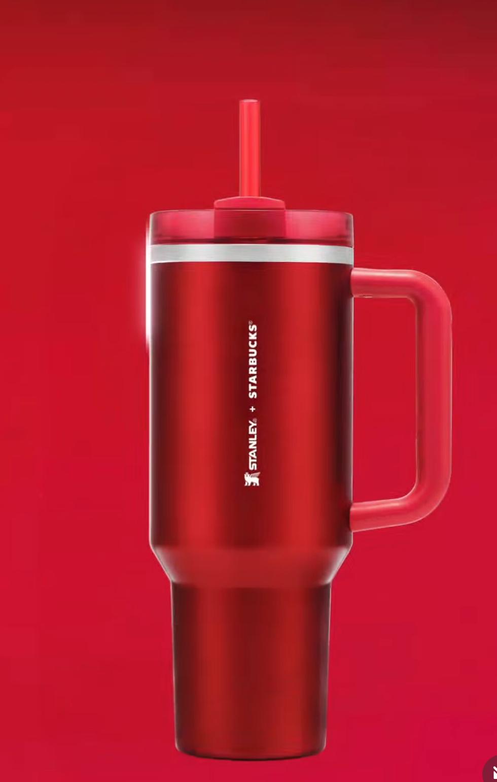 Stanley X Starbucks Cup RED 40oz ( Kuwait Edition )