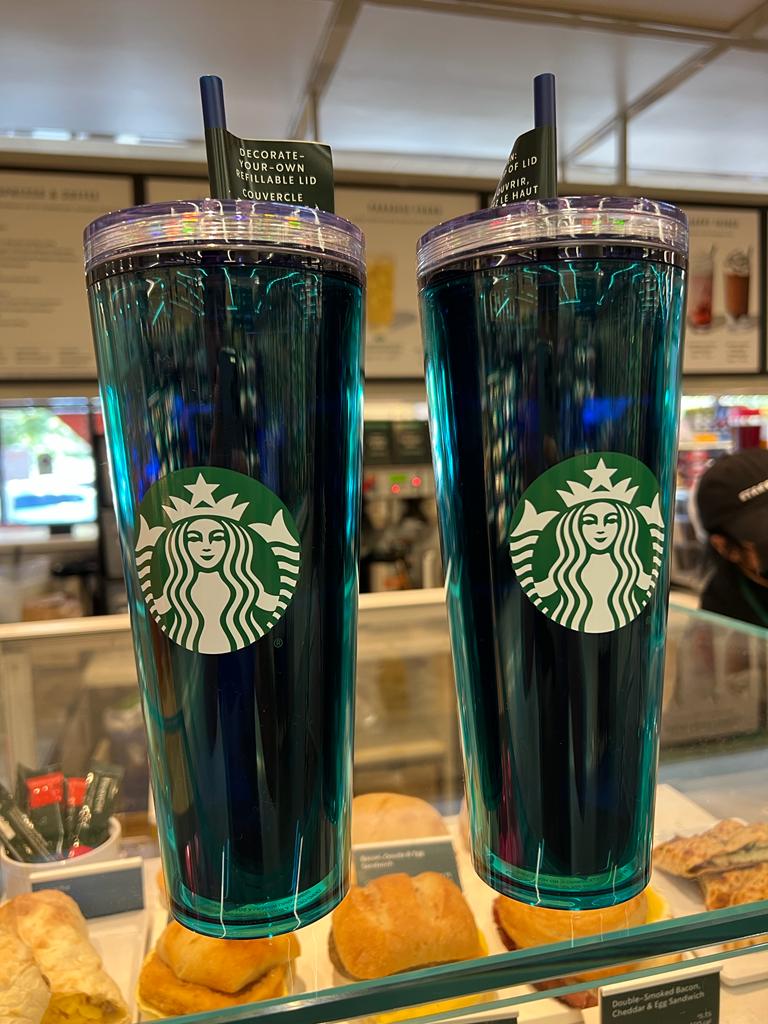 Starbucks Cold Cup, Your Own Refillable Lid