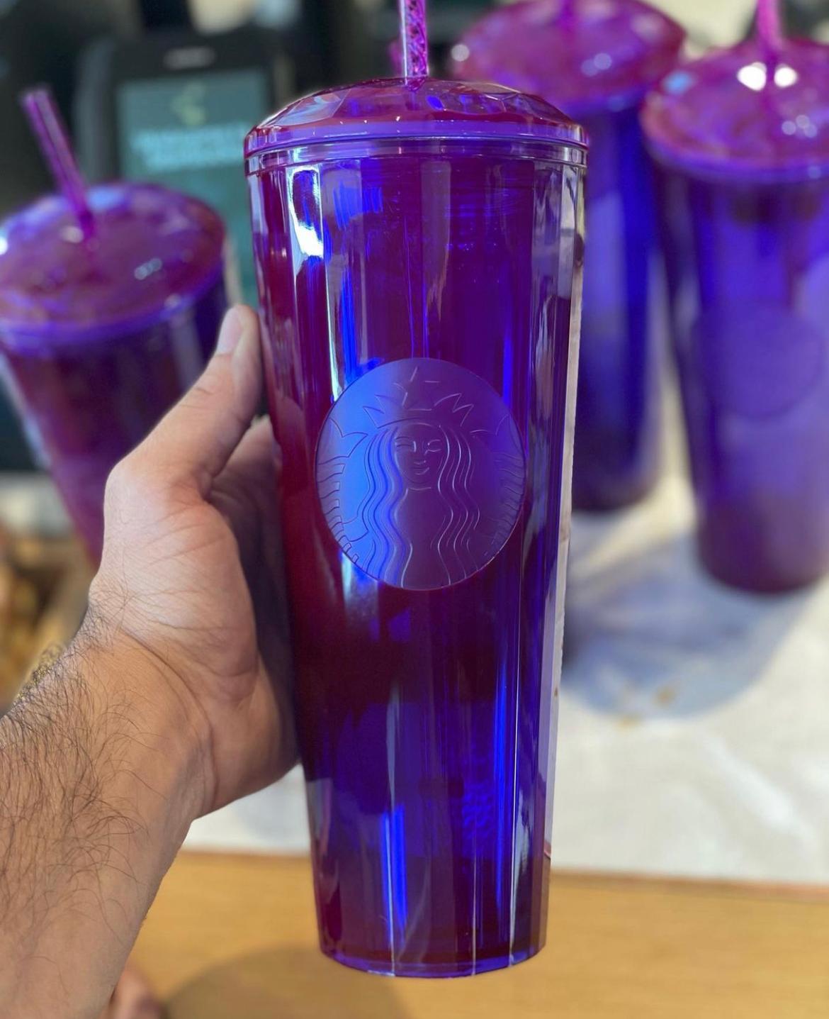 Starbucks Dark purple COLD CUPS