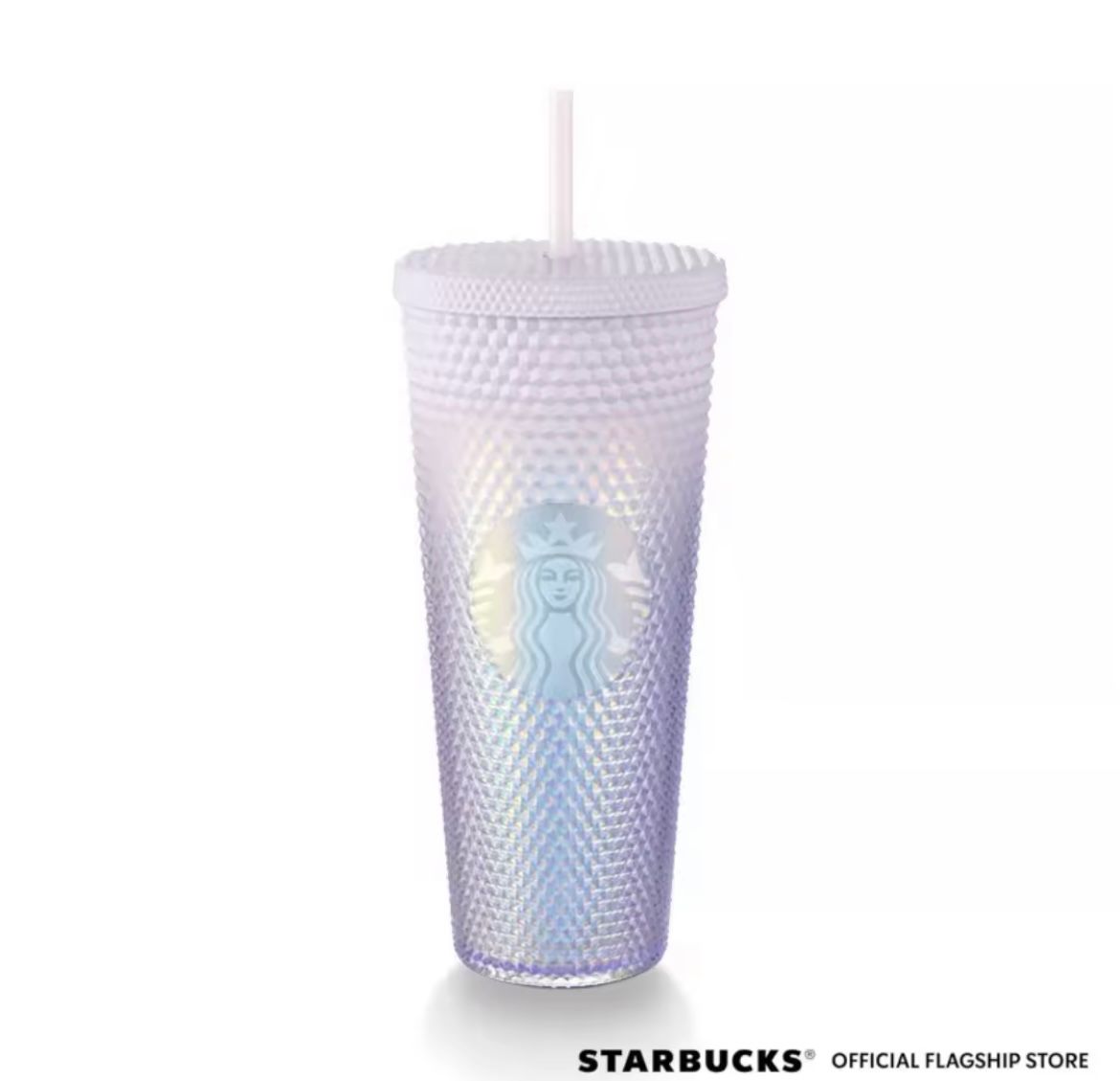 Starbucks Cold Cup Iridescent Purple While You Are Sleeping