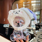 Starbucks 2026 Starry Night Sweet Dreams Party Series Bear Glass 660ml