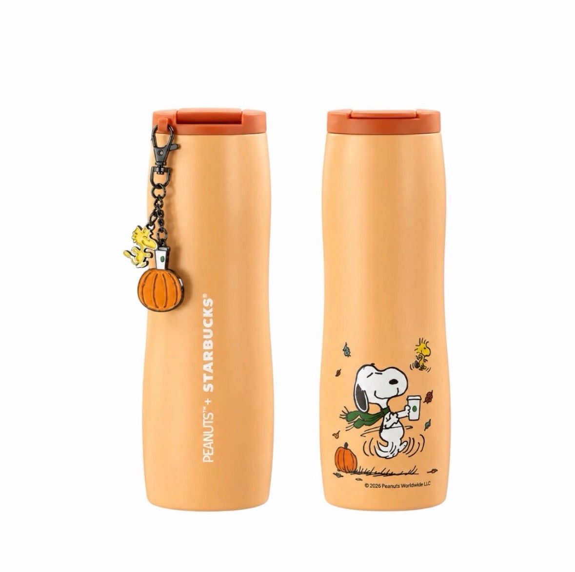 Peanuts™ + Starbucks® Snoopy Stainless Steel Tumbler with Charm 16oz