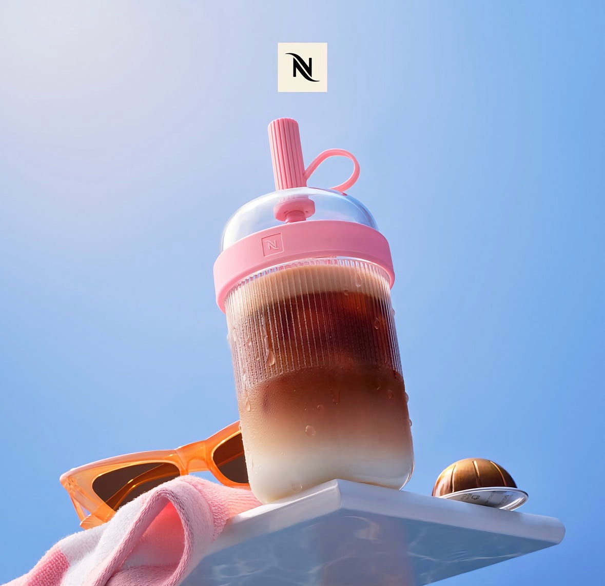 NESPRESSO -  Iced Travel Tumbler  - 540ml / 18oz Limited Edition