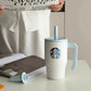 Starbucks 2026 Underwater Fantasy Series 19oz SS straw cup with handle