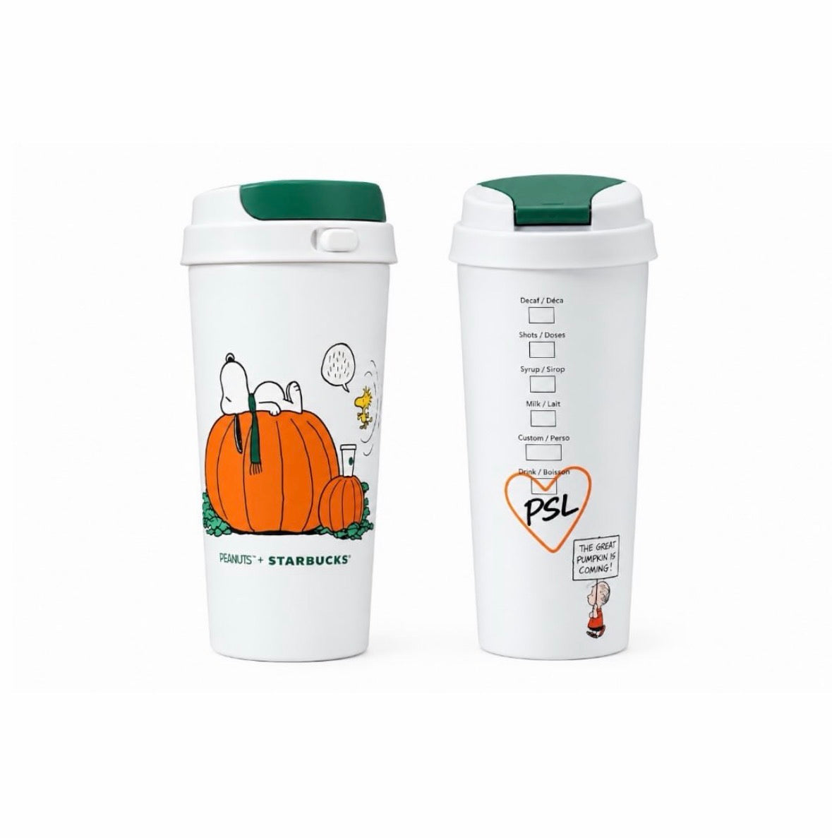 Peanuts™ + Starbucks® Sleeping Snoopy Stainless Steel Tumbler 16oz