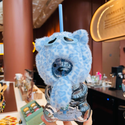 2026 Starbucks Leopard Print Series Bearista Bear Glass China Collection
