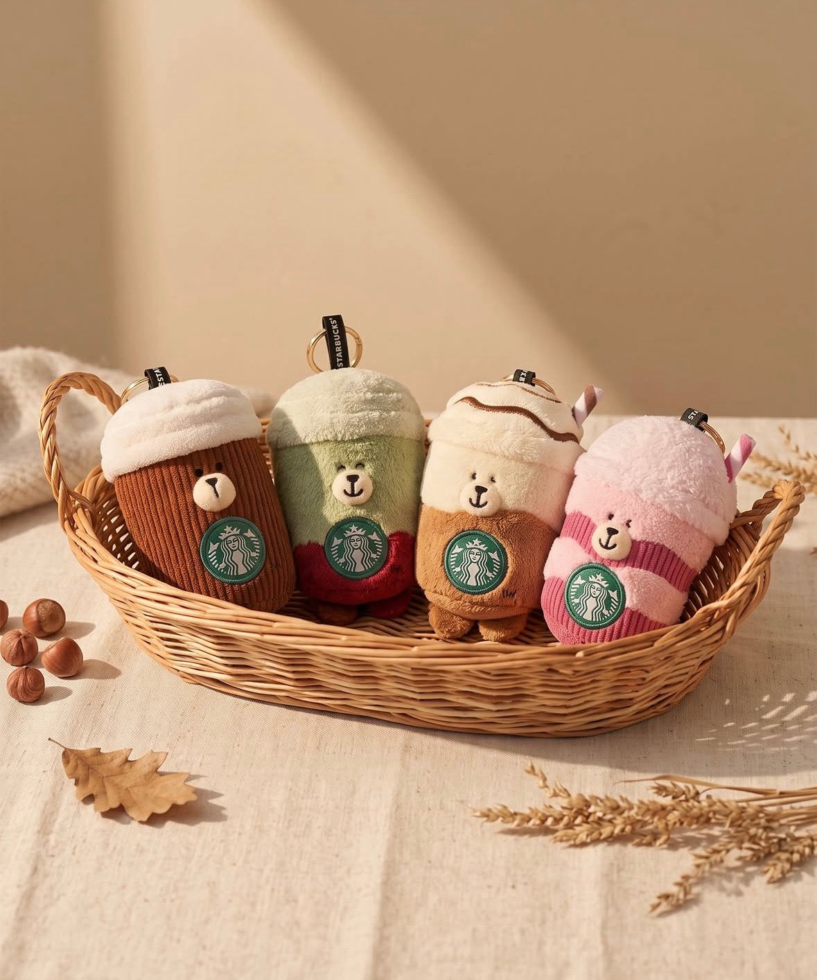 Bear-Verage
Plush Keychain