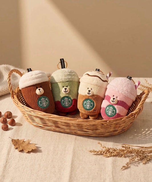 Bear-Verage
Plush Keychain