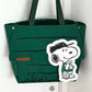 Snoopy Large Capacity Print Casual Lazy Style Small Fresh Tote Bag Girls Travel