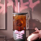 Starbucks China 2026 Punk Ballet Style 21oz Glass Straw Cup