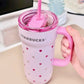 Starbucks 2026 Sparkling Confession Series Glitter Heart Print 23oz SS cup gift