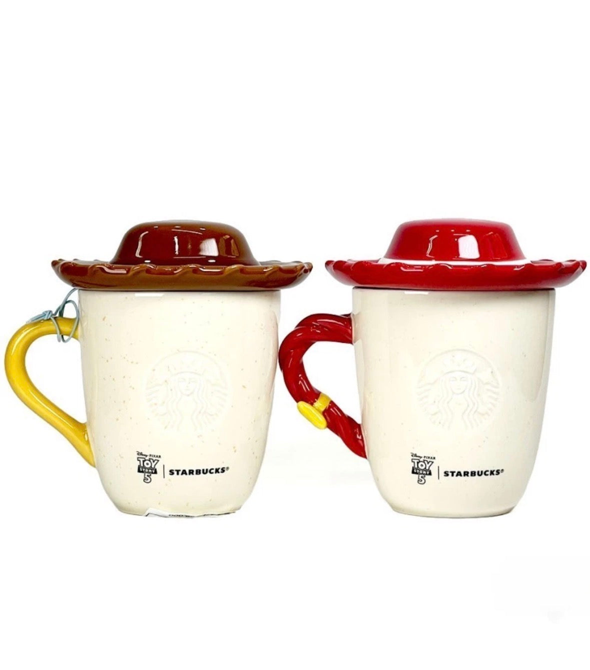Starbucks x Toy Story 5 MD Woody & Jessie Mug Set (Set of 2) 350ml 11.83oz NEW