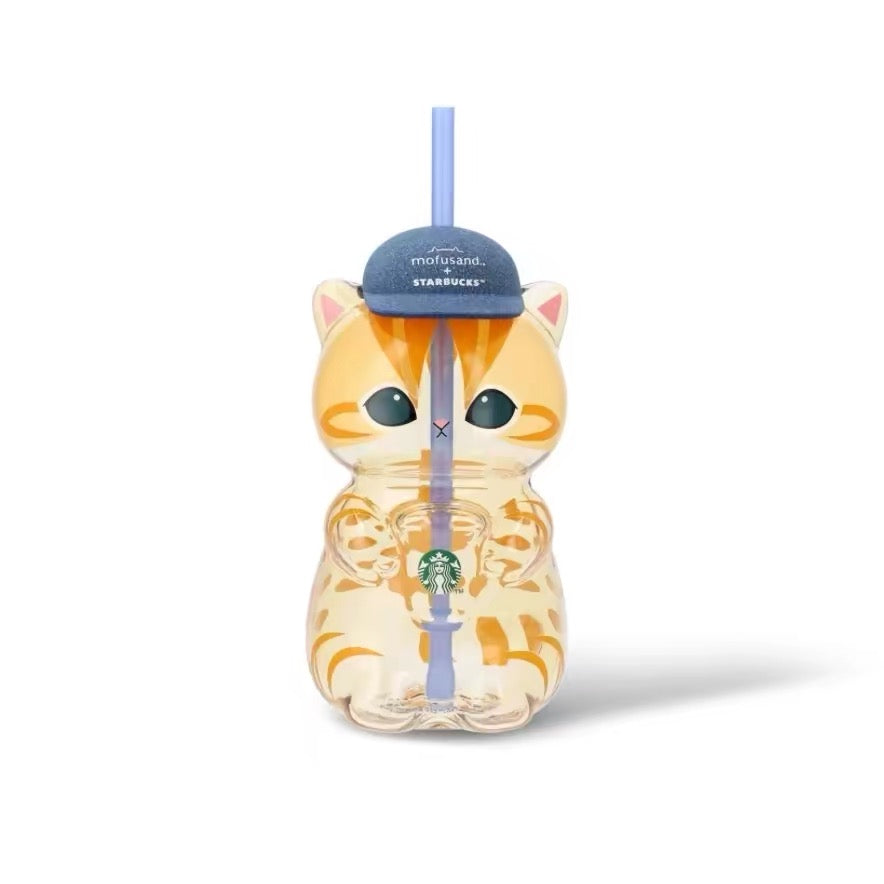 Starbucks Singapore x Mofusand 2026 Collection Cat Shaped Glass Cup