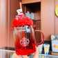 Starbucks 2025 China Christmas Gift Cute Bear 18oz Glass