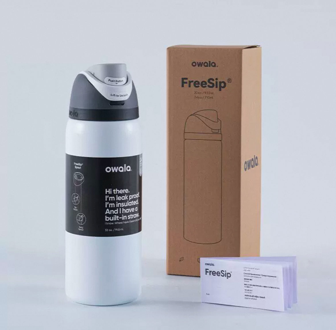 FreeSip Water in the Desert / Stainless Steel / 24oz