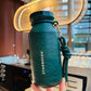 Starbucks China 2026 Icy Floral Titanium Cup Tumbler Lightweight Water Bottle