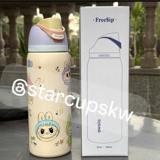 Owala Free Sip Waterbottle Labubu 24oz
