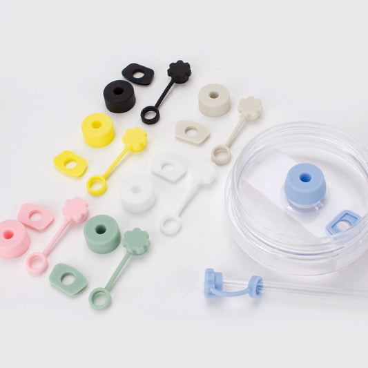 Spill Stopper Set for Stanley Cup 2.0 40oz 30oz, Accessories Including Straw Cover Cap
