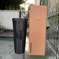 Starbucks cold cups Glossy black